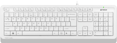 A4 Tech FK10 Beyaz Kablolu Klavye