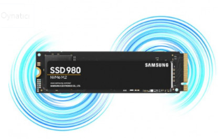 Samsung 980 MZ-V8V1T0BW PCI-Express 3.0 1 TB M.2 SSD