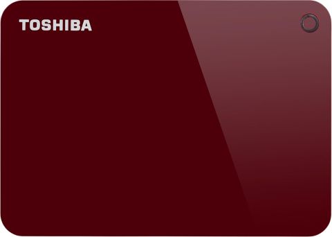 Toshiba HDTC910ER3AAH 1TB Canvio Advance 2.5'' Red -Kirmizi
