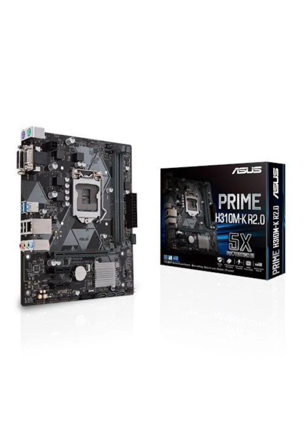 Asus Prime H310M-K R2.0 Intel LGA1151 DDR4 Micro ATX Anakart