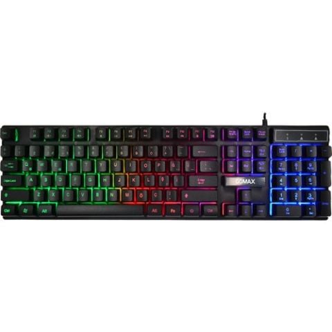 Gomax K4 Mekanik Hisli Rgb Işıklı Metal Çerçeveli Oyuncu Klavyesi
