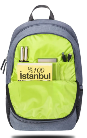 Classone 15.6 inç BP-S364 New Trend 15.6 inç Uyumlu Notebook Çantası, Gri