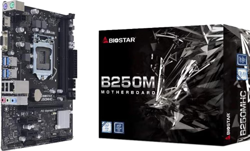 Biostar B250MHC Intel LGA1151 DDR4 Micro ATX Anakart