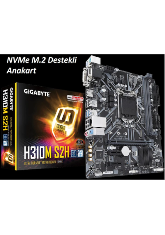 Gigabyte H310M-S2H Intel LGA1551 DDR4 Anakart