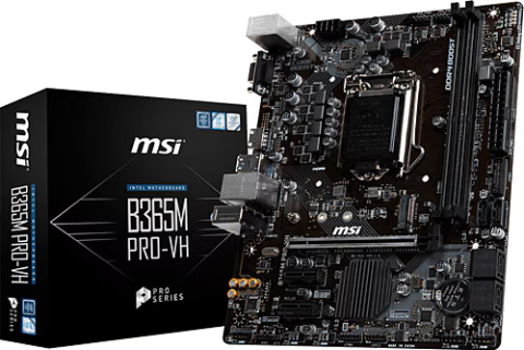 MSI B365M PRO-VH Intel LGA 1151 DDR4 Micro ATX Anakart