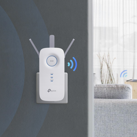 TP-LINK RE450 1750 Mbps Kablosuz AC Dual Band Gigabit Port Harici Antenli Menzil Genişletici