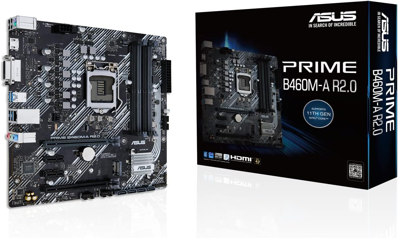 Asus Prime B460M-A R2.0 Intel LGA1200 DDR4 Micro ATX Anakart