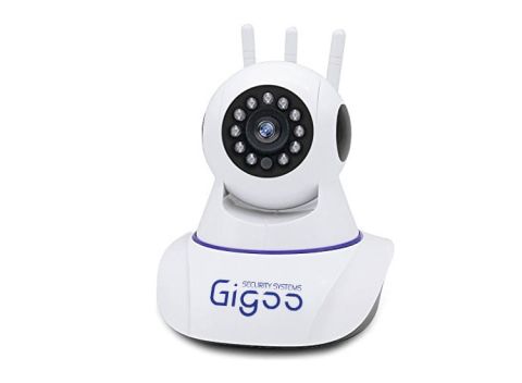Gigoo HD 360° 3 Antenli Hareket Sensörlü IP Bebek ve Güvenlik Kamerası
