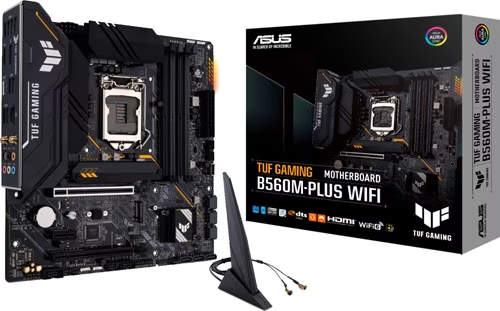 Asus Tuf Gaming B560M-PLUS Wi-Fi Intel LGA1200 DDR4 Micro ATX Anakart