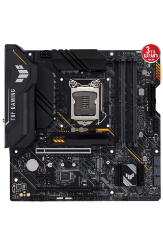 Asus Tuf Gaming B560M-PLUS Wi-Fi Intel LGA1200 DDR4 Micro ATX Anakart