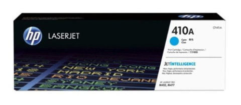 HP 410A 2300 Sayfa Kapasiteli Mavi Toner Cf411A