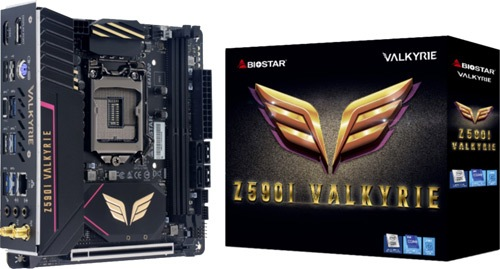 Biostar Z590I VALKYRIE Intel LGA1200 DDR4 Mini ITX Anakart