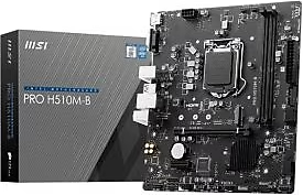 MSI Pro H510M-B Intel LGA1200 DDR4 Micro ATX Anakart