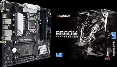 Biostar B560MX-E Pro Intel LGA1200 DDR4 Micro ATX Anakart