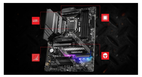 MSI Mag Z490 Tomahawk Intel LGA1200 DDR4 ATX Anakart