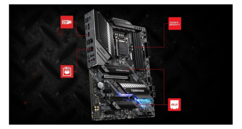 MSI Mag Z490 Tomahawk Intel LGA1200 DDR4 ATX Anakart