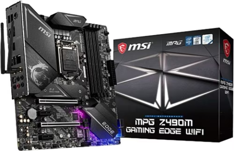 MSI Mpg Z490 Gaming Edge Wi-Fi Intel LGA1200 DDR4 ATX Anakart