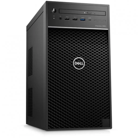 Dell Precision 3650 İntel Xeon W-1350 32Gb Ecc 512Gb+1Tb Ssd 5Gb P2200 W11p T3650-1350-07 Desktop
