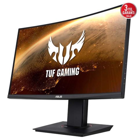 Asus TUF Gaming VG24VQR 23.6'' 1 ms Full HD FreeSync Curved Pivot Oyuncu Monitörü