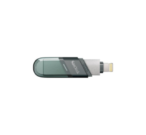 SanDisk iXpand Flash Drive Flip SDIX90N-128G-GN6NE 128 GB Flash Bellek