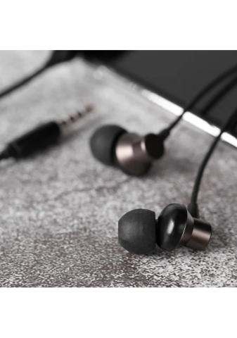 Lenovo HF130 Metal Kablolu Kulaklık Siyah