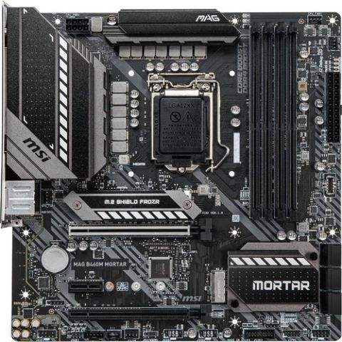 MSI Mag B460M Mortar Intel LGA1200 DDR4 Micro ATX Anakart
