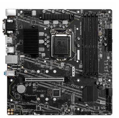 MSI B460M PRO-VDH Wi-Fi Intel LGA1200 DDR4 Micro ATX Anakart