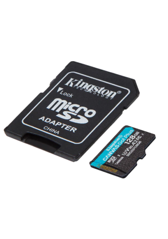 Kingston Canvas Go Plus SDCG3/128GB Class10 UHS-I U3 A2 V30 128 GB Micro SD Kart