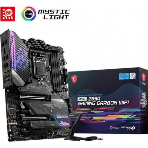 MSI Mpg Z590 Gaming Carbon Wi-Fi LGA1200 DDR4 ATX Anakart