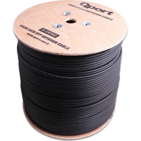 Qport Q-CATO2 CAT6 UTP 500 m Network Kablosu