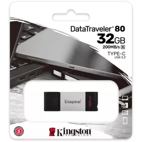 Kingston DT80/32GB 32 GB Flash Bellek