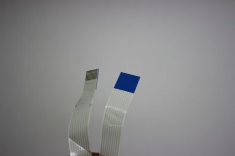 Düz kablo A3 UV Epson L1800 R1390 / 1430/1400 UV yazıcı kafası kablosu beyaz bağlantı hattı (2.EL)