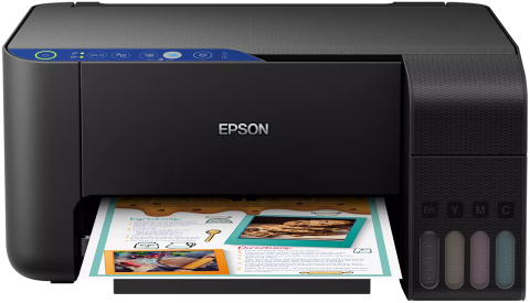 Epson L3151 Wi-Fi + Tarayıcı + Fotokopi + Renkli Çok Fonksiyonlu Mürekkep Püskürtmeli Yazıcı