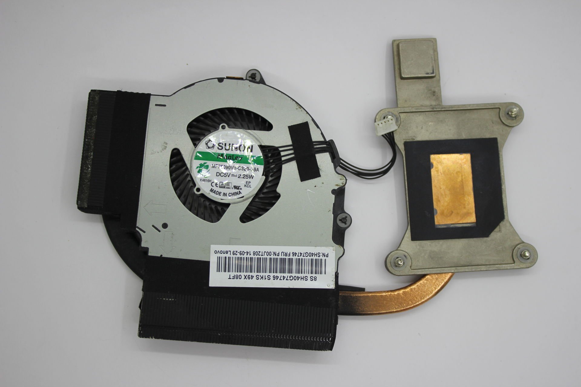 Lenovo  Thinkpad E431 E531 E440 E540 Fan için soğutma fanı ile yeni orijinal  soğutucu KSB06105HB 04Y1369 00JT208 04X4157 UMA (2.EL)