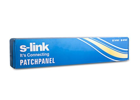 S-Link SL-P648 48 Li UTP CAT6 Patch Panel
