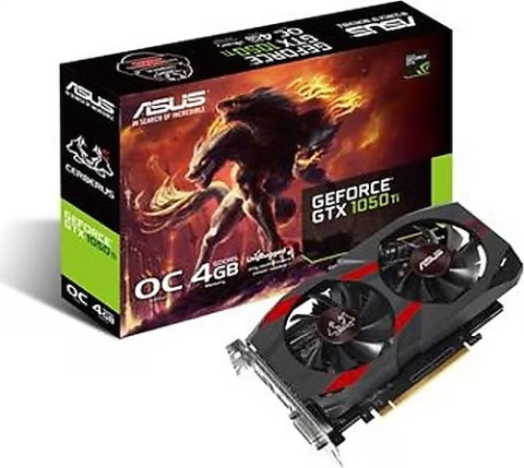 Asus GTX 1050 TI Cerberus CERBERUS-GTX1050TI-O4G 128 Bit GDDR5 4 GB Ekran Kartı