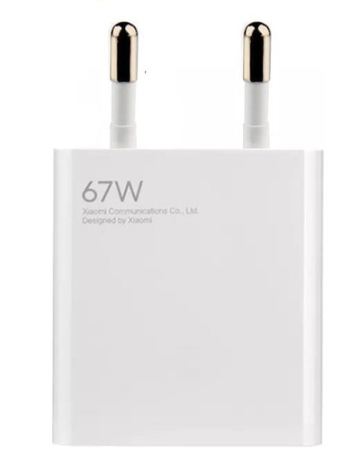 Xiaomi 67 Watt Turbo Şarj Cihazı +Usb Type-C Şarj Kablosu