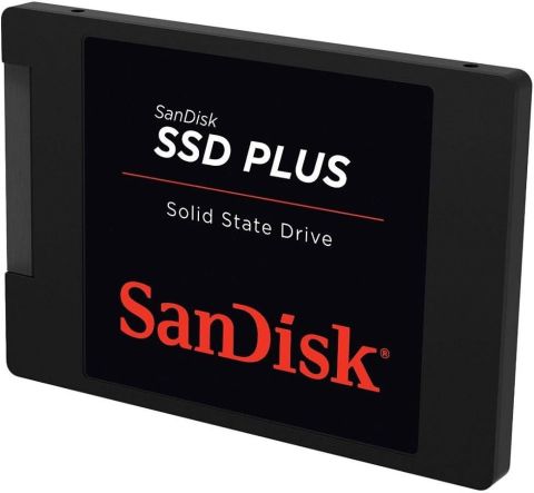 SanDisk Plus SDSSDA-480G-G26 2.5'' 480 GB SATA 3 SSD