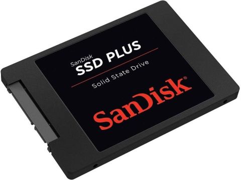 SanDisk Plus SDSSDA-480G-G26 2.5'' 480 GB SATA 3 SSD