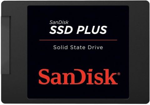 SanDisk Plus SDSSDA-480G-G26 2.5'' 480 GB SATA 3 SSD