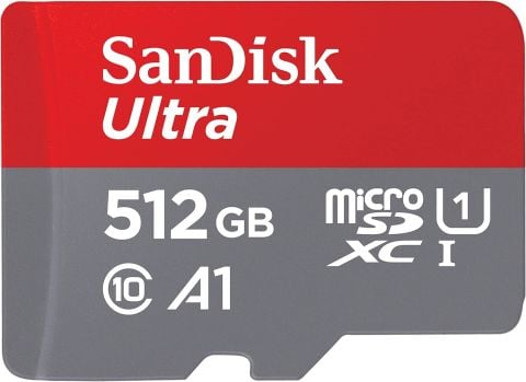 SanDisk 512 GB MicroSDXC Ultra 150MB Kart Sadece - Genişletilmiş Kapasite SD (MicroSDHC)