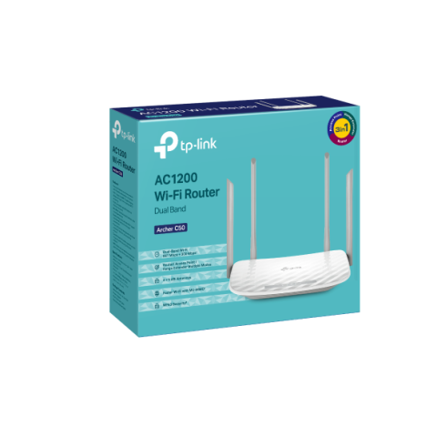 TP-Link Archer-C50 AC1200 Dual Band Router