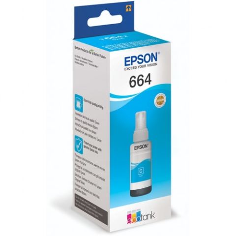 Epson 664 Mavi Mürekkep