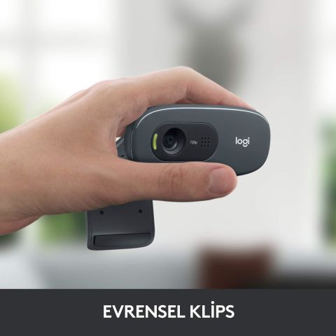 Logitech C270 720P HD Web Kamera Siyah 960-001063