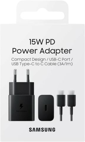 Samsung 45W Type-C Hızlı Şarj Cihazı Seti Siyah