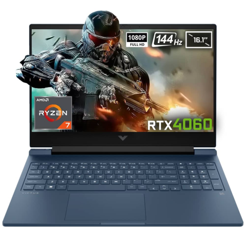 HP Victus 16-S0015NT 7Z586EA Ryzen 7 7840HS 16 GB 512 GB SSD RTX4060 16.1'' Full HD Notebook