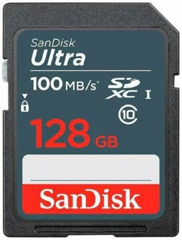 SanDisk Ultra SDSDUNR-128G-GN3IN Class 10 UHS-I U1 128 GB Hafıza Kartı
