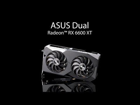 Asus RX 6600 XT Dual OC Edition DUAL-RX6600XT-O8G 128 Bit GDDR6 8 GB Ekran Kartı