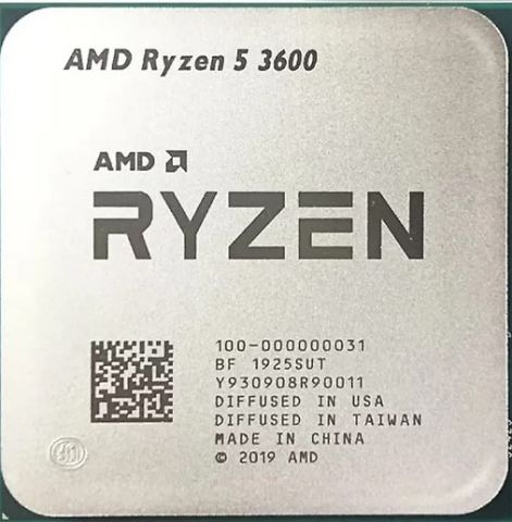 AMD Ryzen 5 3600 Altı Çekirdek 3.60 GHz Kutulu İşlemci