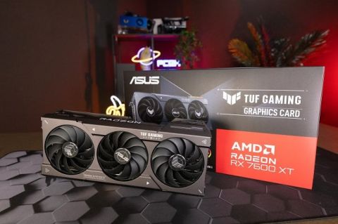Asus RX 7600 XT TUF Gaming OC Edition TUF-RX7600XT-O16G-GAMING 128 Bit GDDR6 16 GB Ekran Kartı